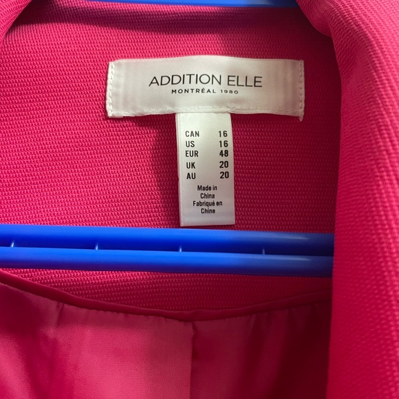 Long fuschia blazer - Picture 5 of 5